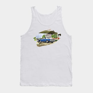 Plymouth Barracuda Detroit Print Tank Top